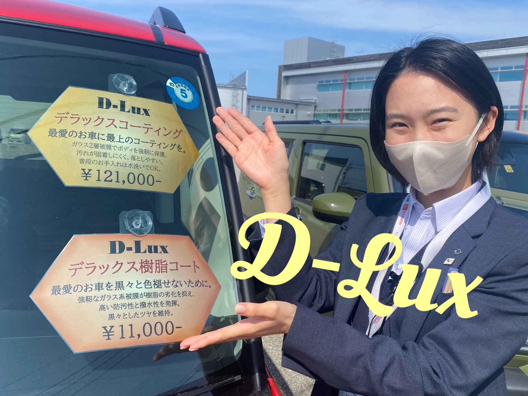 D-Lux（デラックス）コーティング 自動車アクセサリー メンテナンス